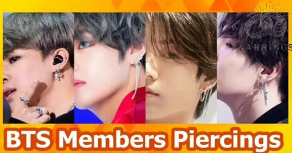 Professional Ear Stylist Judges BTS Members Ear Piercings