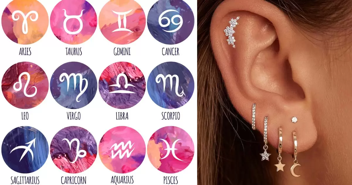 Ear Piercings Matching With Your Zodiac Signs